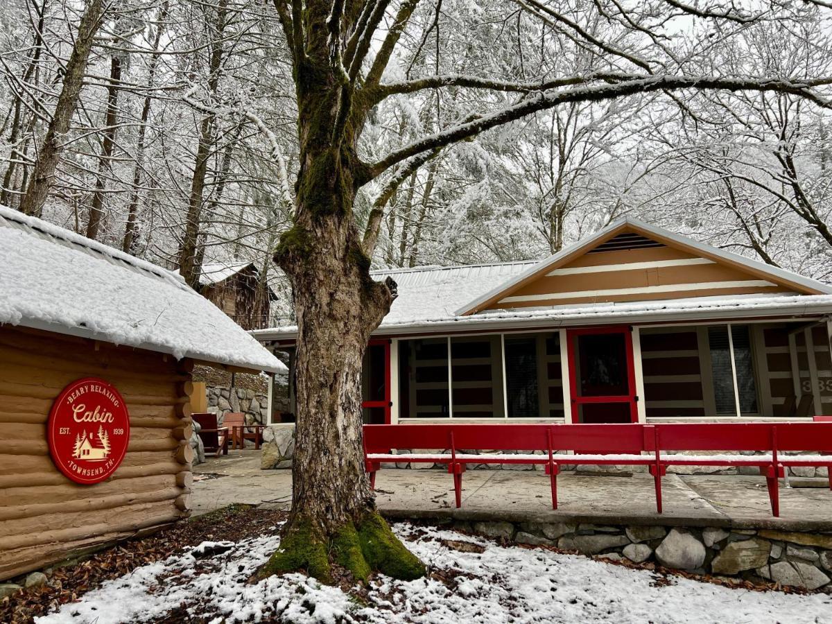 Beary Relaxing Cabin - Rustic With Outdoor Patio Townsend Exterior photo